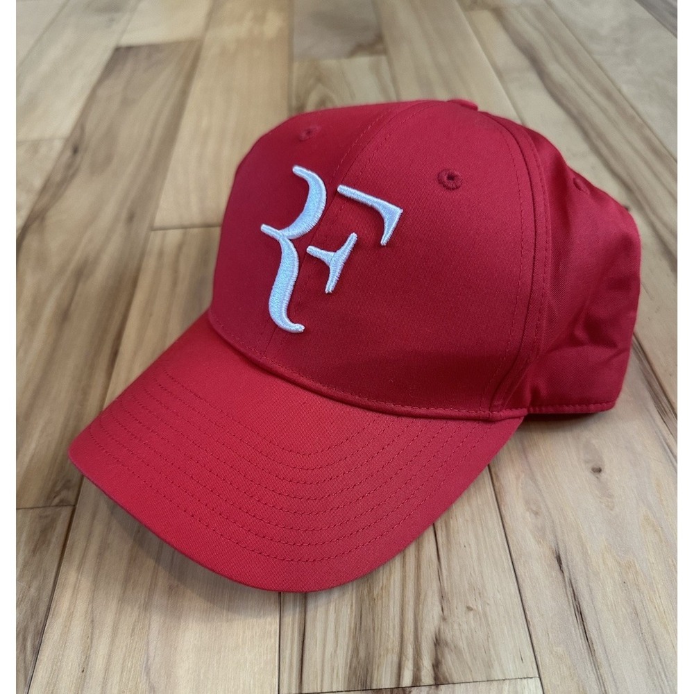 UNIQLO Roger Federer RF Cap Red GO ROGER Tennis Hat One Size Rare Japan